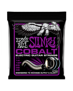 Ernie Ball 2720 Cobalt Power Slinky Electric Guitar Strings (11 - 48)
