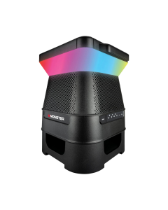 Monster MNSOLX-BLK Solar X Outdoor Wireless Solar Powered Speaker