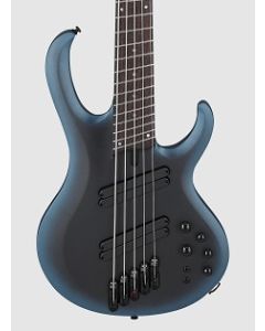 Ibanez BTB605MS MAM Bass Workshop 5 String Electric Bass. Midnight Arctic Ocean Matte with Case