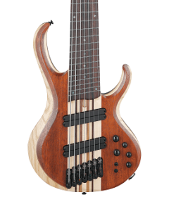 Ibanez BTB7MS NML Bass Workshop 7 String Electric Bass. Natural Mocha Low Gloss TGF33