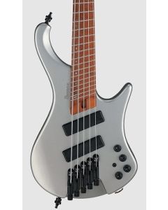 Ibanez EHB1005 SMS Bass Workshop 5 String Electric Bass. Metallic Gray Matte with Bag