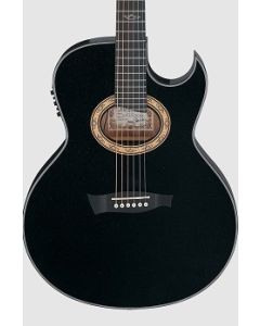 Ibanez EP5 BP Steve Vai Euphoria Signature Acoustic Electric Guitar. Pearl Black