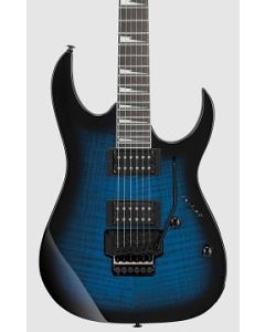 Ibanez GRG320FAT BS Gio Electric Guitar. Transparent Blue Sunburst