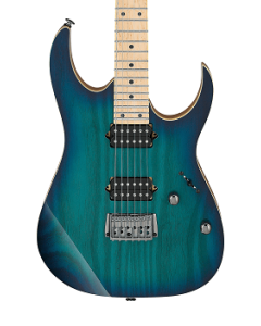 Ibanez RG652AHMFX NGB Prestige Electric Guitar. Nebula Green Burst with Case TGF33