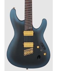 Ibanez SML721 MAM Axe Design Lab Electric Guitar. Midnight Arctic Ocean Matte