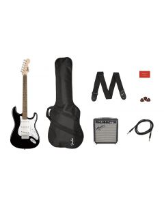 Squier Stratocaster Electric Guitar Pack - Black