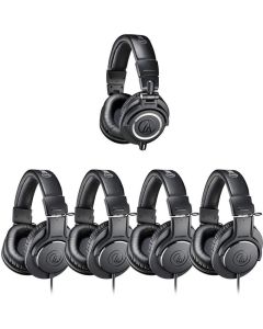 Audio-Technica ATH-PACK5 ATH-M50X and 4 ATH-M20X Headphone Pack