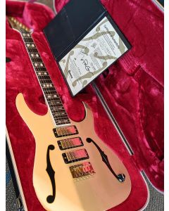 Ibanez PGM333 Paul Gilbert Signature Electric Guitar Champagne Gold Metallic