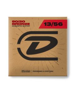 Dunlop DAB1356 Medium 80 / 20 Bronze Acoustic Guitar Strings 013-.056