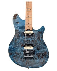 Peavey HP2 Electric Guitar Poplar Burl Transparent Blue