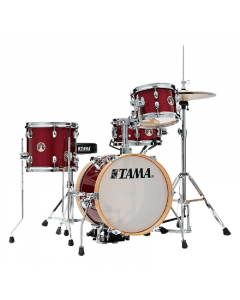 Tama Club-Jam Flyer 4-Piece Shell Pack With 14 Bass Drum Candy Apple Mist