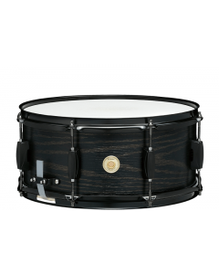 Tama Woodworks Poplar Snare Drum 14 X 6.5 In. Black Oak Wrap