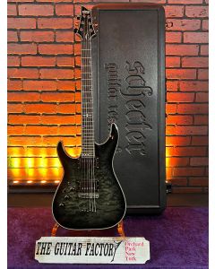 2014 Schecter Hellraiser Hybrid Left Handed Electric Guitar w/ Hard Case SN0408