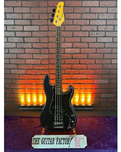 2020 Schecter Diamond-P Custom Electric Bass - Blue Metallic - SN0805