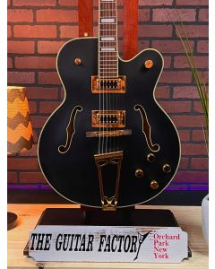 2019 Gretsch G5191BK Tim Armstrong Signature Electromatic Hollowbody Electric Guitar Satin Black SN