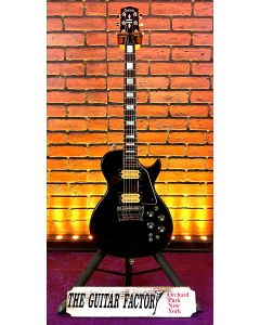 Carvin CM140B Stereo Electric Guitar (Black) Vintage - USA w/ Hard Case SN1219