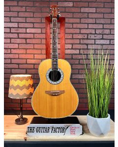 Ovation Celebrity CC67. 80's Deep Bowl, Made in Korea. Acoustic Electric. SN0201