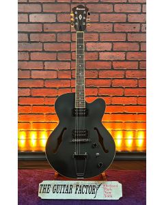 Ibanez AF55-BKF (Flat Transparent Black) full-hollowbody electric guitar SN0217