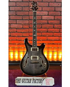 PRS SE Hollowbody II 2020 - 2023 Charcoal Burst Electric Guitar w/ Hard Case SN0217