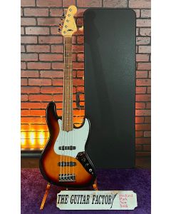 1997 Fender American Standard Jazz Bass V 5 String Electric Bass Guitar w/ Hard Case SN0223