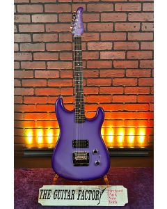 Rare 1987 Hohner Professional ST Metal 1H Violet Burst Electric Guitar - Korea - SN0127