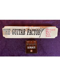 1987 ProCo Rat "small box" distortion pedal. LM308 Chip - USA Made - SN0124