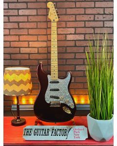 TGF Chop Shop "Surreal Steel" Fender Stratocaster Ruby Red Electric Guitar SN4606