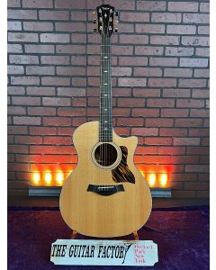 Taylor 314ce Grand Auditorium Acoustic Electric Guitar Natural w/ Hard Case - Mint Store Demo w/ Hard Case - SN0721
