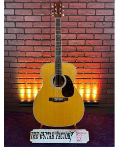 2018 Martin Standard Series M-36 Natural Acoustic Electric Guitar w/ Hard Case SN0731