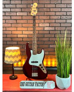 Fender MIM Standard Jazz Bass with Rosewood Fretboard 2008 - Midnight Wine with Fender Tweed Hard Case SN5345