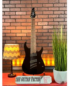 Ibanez RGMS8BK Multi Scale 8-String Electric Guitar - Black TGF11
