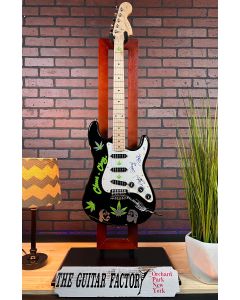 Custom Fender Squier Cheech & Chong Autographed Stratocaster SN0607