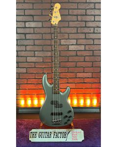 2001 Fender Deluxe Zone Electric Bass - Pewter -MIM - Rare SN0121