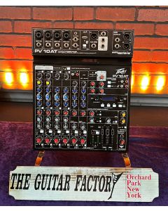 Peavey PV 10 AT Mixer with Auto-Tune and Bluetooth w/ Power Supply SN0622