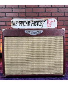 Traynor Custom Valve 40 40th Anniversary Model Oxblood, Hand signed by Pete Traynor - 1 of 400 w/ Cover and Footswitch SN0623