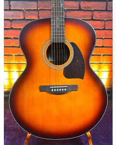 Ibanez PJ50E Acoustic-electric Guitar - Open-pore Vintage Amber Sunburst TGF11