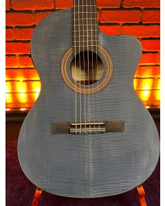Ibanez GA5FM TCEOB Thinline Nylon String Acoustic Electric Guitar. Open Pore Berry TGF11