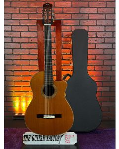 Cordoba Fusion Orchestra CE Crossover Classical Acoustic-Electric Guitar Natural w/ Hard Case SN0324