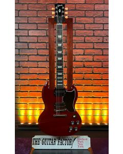 2024 Gibson SG Standard '61 Electric Guitar - Vintage Cherry w/ Hard Case SN0323