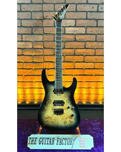 2023 Jackson Pro Series Soloist SL2P MAH HT, Ebony Fingerboard, Transparent Black Burst Electric Guitar SN9625