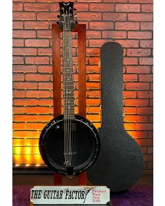 Dean Backwoods 6 Banjo with Pickup Black Chrome w/ Hard Case SN0330