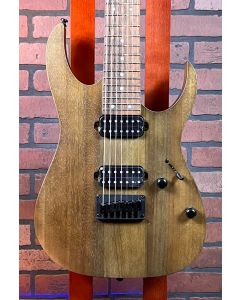 Ibanez RG7421WNF 7-string Electric Guitar- Walnut Flat TGF11
