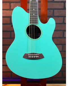 Ibanez Talman TCY10E-SFH Acoustic-Electric Guitar Sea Foam Green TGF11