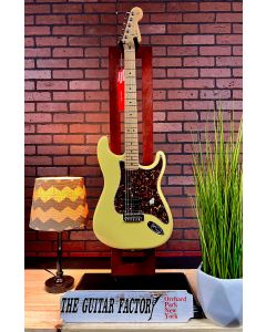 TGF Chop Shop Modified Fender Player Stratocaster 1Humbucker Maple Fretboard 2022 Buttercream Electric Guitar, Tom DeLonge Style SN2677