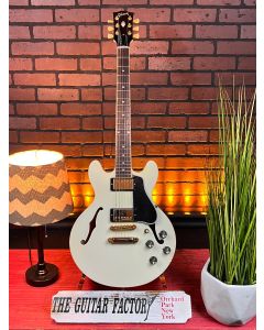 Gibson Memphis Custom Shop ES-339 - RARE Alpine White Semi-Hollow Electric Guitar w/Hard Case. SN0725