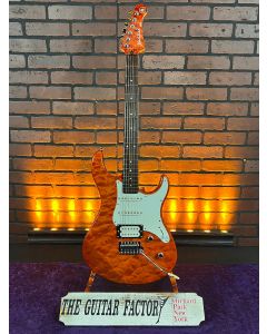 Yamaha Pacifica PAC212VQM Caramel Brown Electric Guitar SN1121