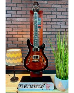 PRS SE Hollowbody II Electric Guitar Black Gold Burst