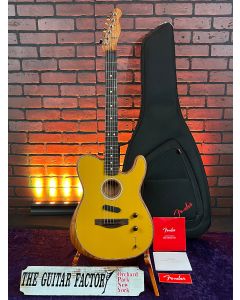 2022 Fender Acoustasonic Player Telecaster, Rosewood Fingerboard, Butterscotch Blonde w/ Bag SN1020