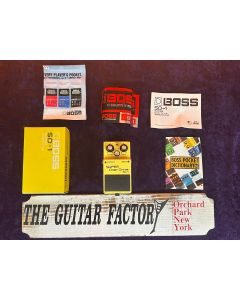 1985 Boss SD-1 Super OverDrive (Black Label) Made in Japan w/ Box SN6100