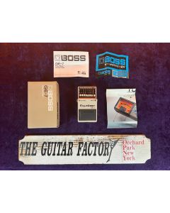 1986 Boss GE-7 Equalizer, Black Label, Vintage, Made in Japan w/ Box SN2500
